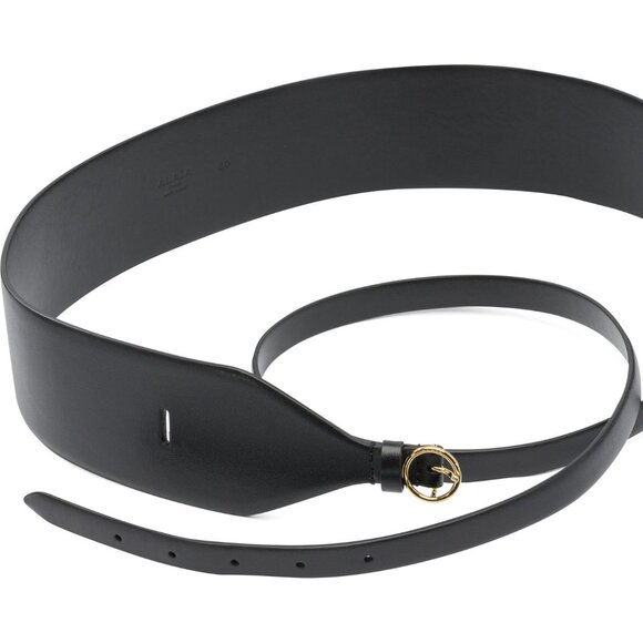 Alaïa Wide Double Leather Belt CM 80 Women - Picture 2 of 2